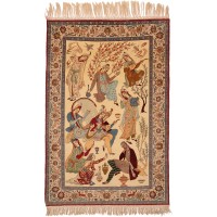 37222 Pictorial Isfahan Persian  Rugs