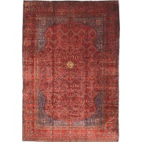 26269 Kashan Antique Persian Rugs