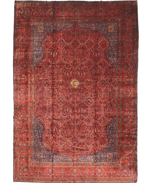 26269 Kashan Antique Persian Rugs