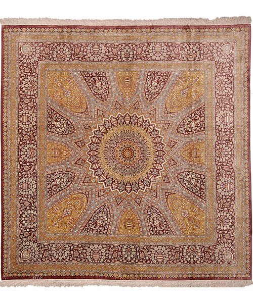 32604 Square Ghom Persian Rugs