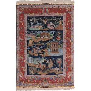 32852 Pictorial Tabriz Pakistani 